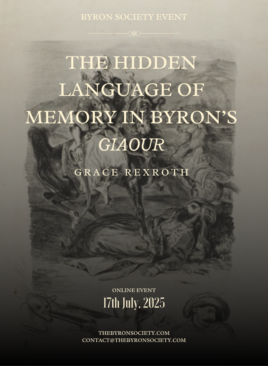The Hidden Language of Memory in Byron’s Giaour